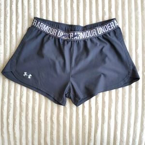 Under Armour Medium Gray Women's Athletic Shorts